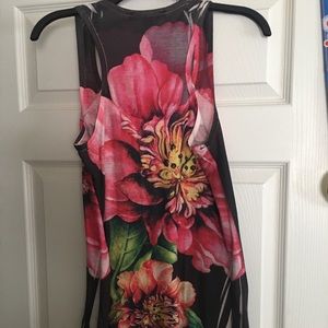 Floral tank top